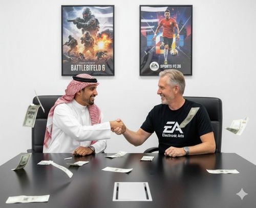 EA در دستان عربستان!!